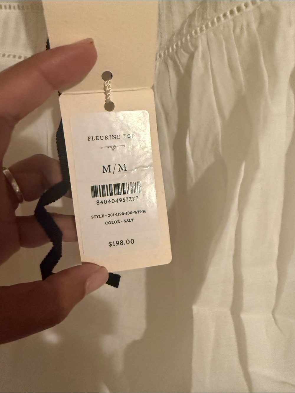 Doen Fleurine top, Size M - Picture 3 of 5
